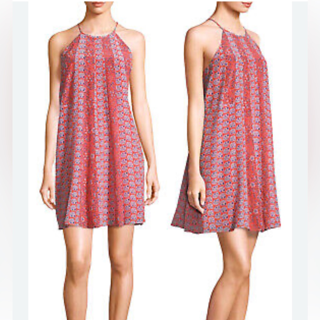 Rebecca Taylor Women's Sz 2 Amanda Cami Silk Sleeveless Floral Summer Dress